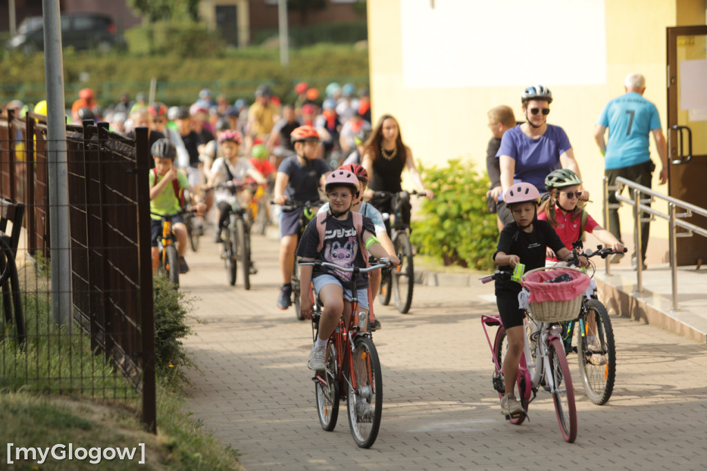 Rowerowy dzień dla uczniów w Głogowie