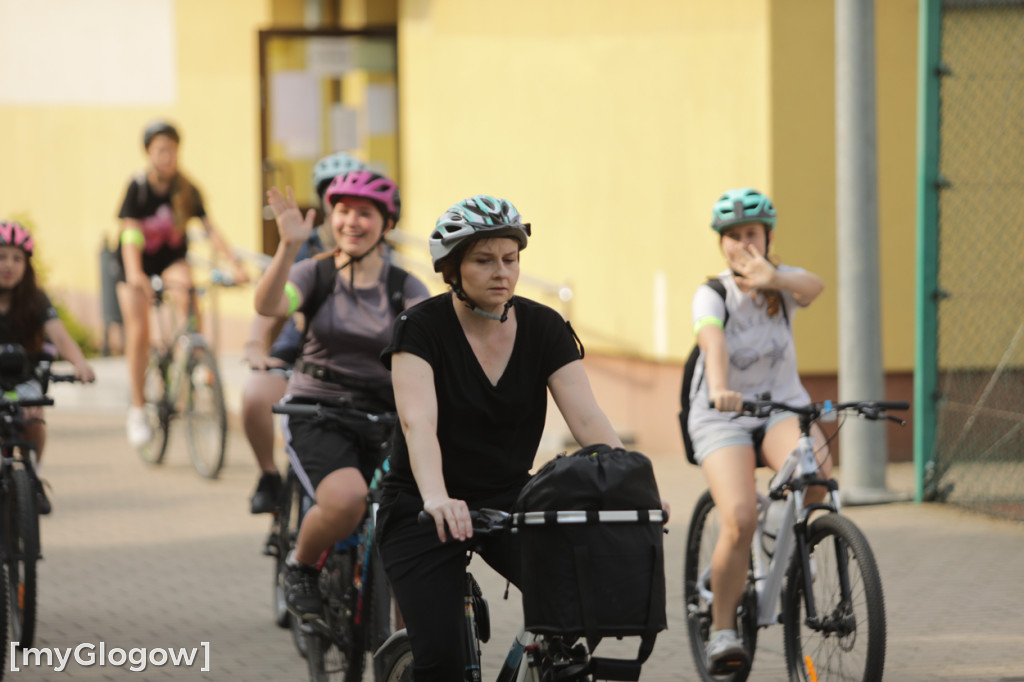 Rowerowy dzień dla uczniów w Głogowie