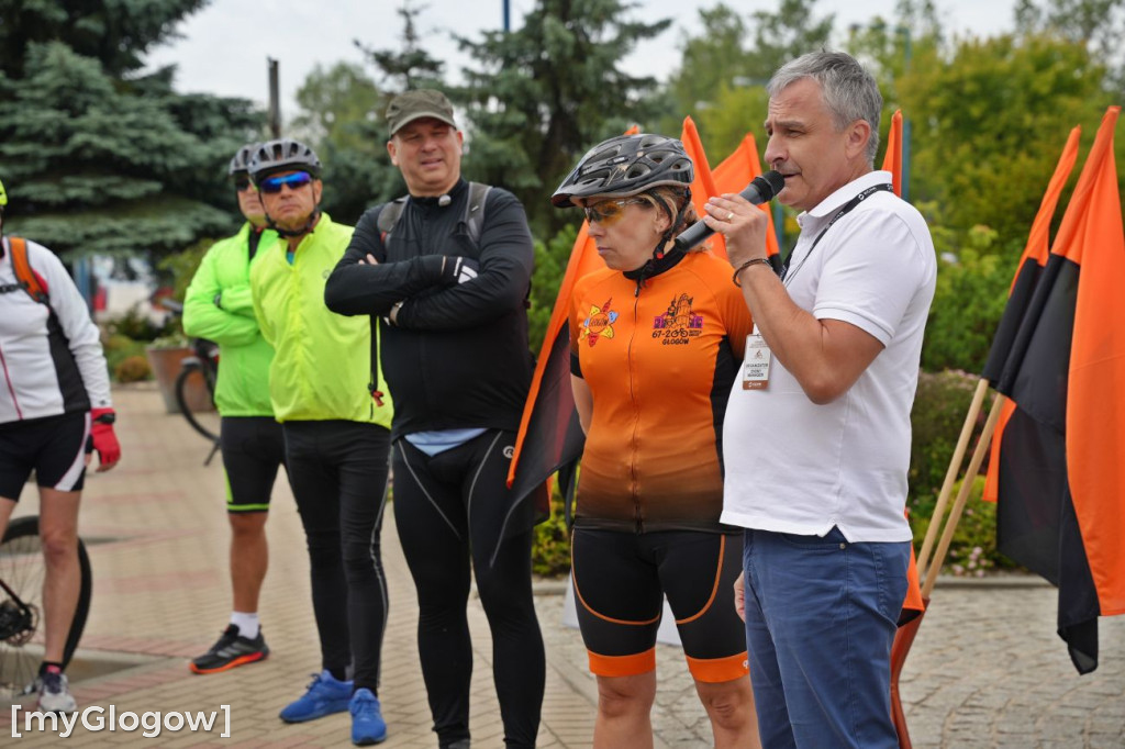 Rajd rowerowy z okazji 55 lecia Huty Miedzi Głogów