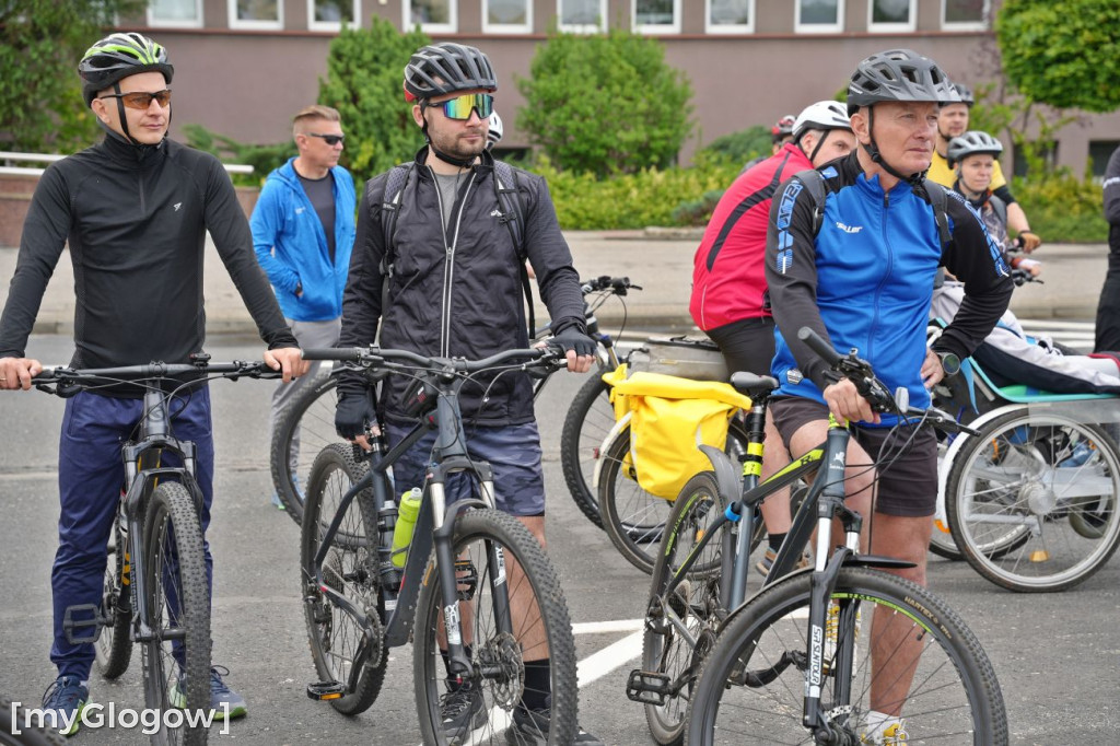 Rajd rowerowy z okazji 55 lecia Huty Miedzi Głogów
