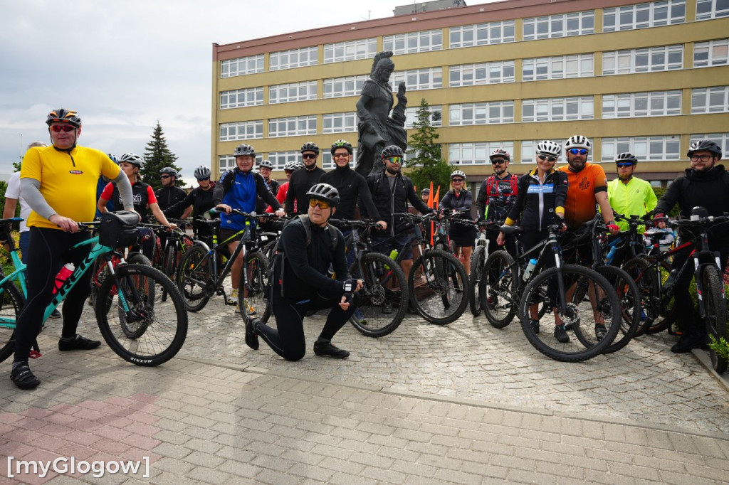 Rajd rowerowy z okazji 55 lecia Huty Miedzi Głogów