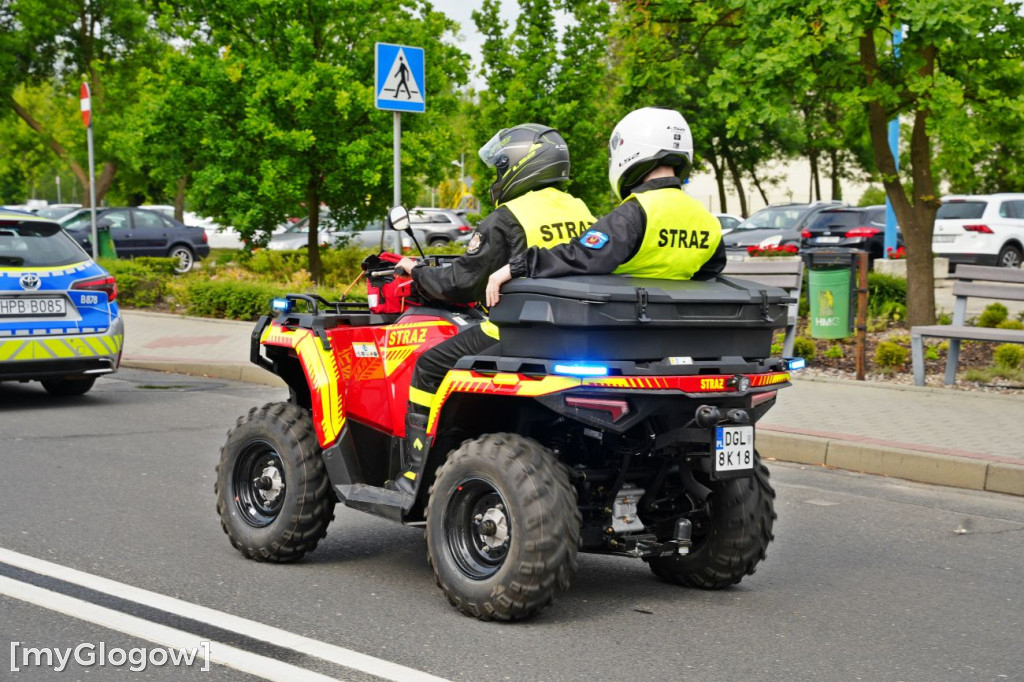 Rajd rowerowy z okazji 55 lecia Huty Miedzi Głogów