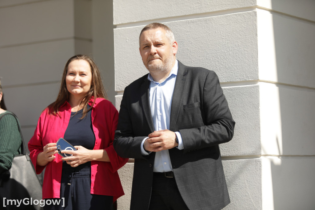 Polonez przedszkolaków na rynku w Głogowie