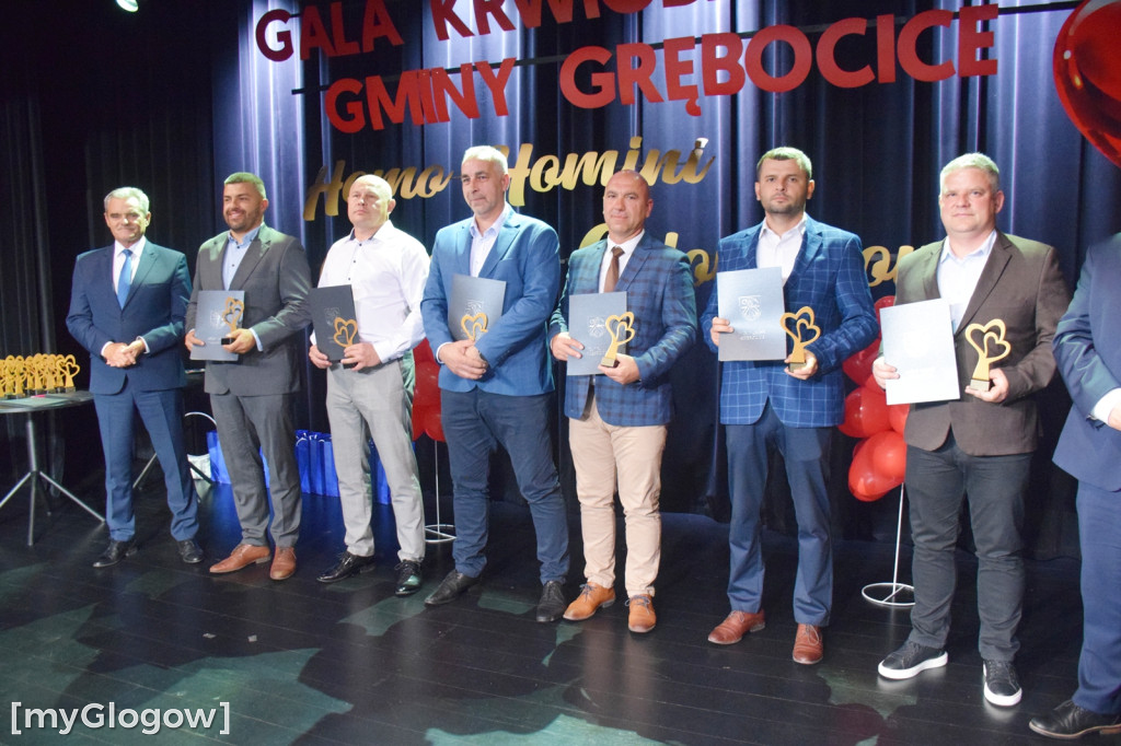 Gala honorowych dawców krwi w Grębocicach