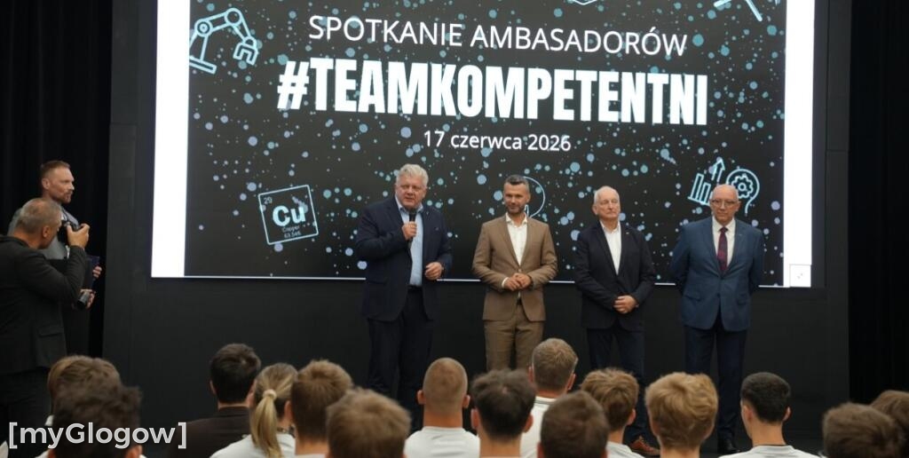 Ambasadorzy #TeamKompetentni spotkali się w KGHM