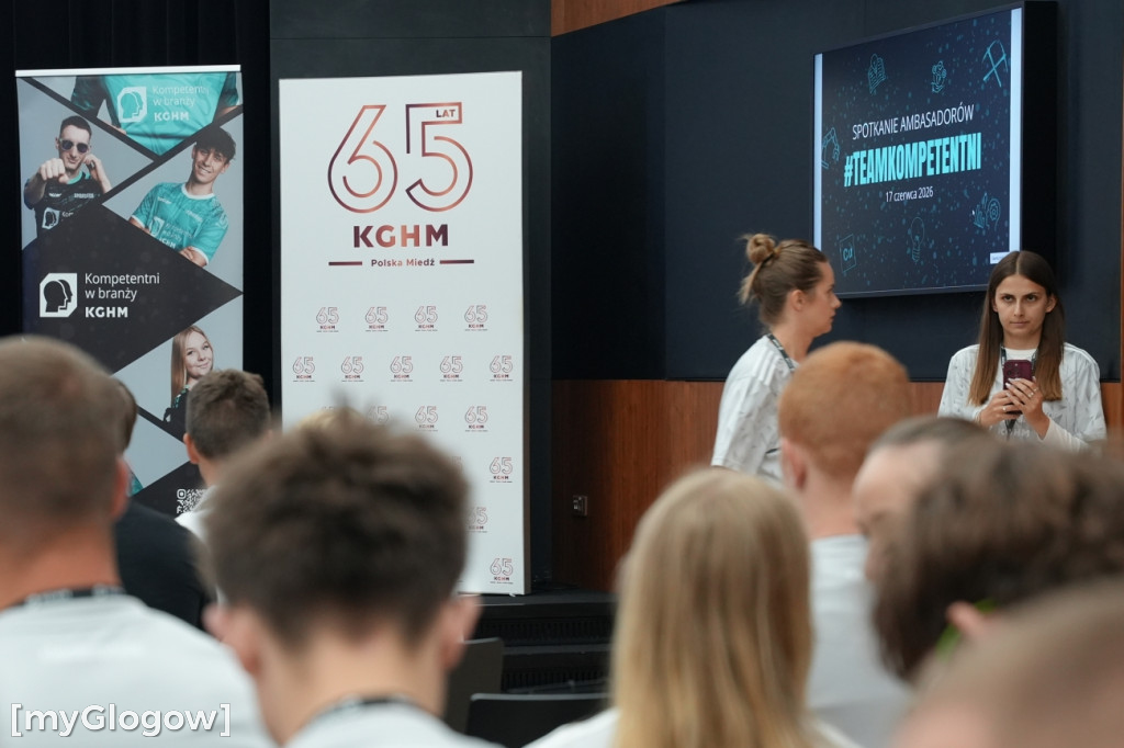 Ambasadorzy #TeamKompetentni spotkali się w KGHM