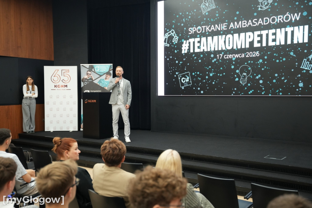 Ambasadorzy #TeamKompetentni spotkali się w KGHM