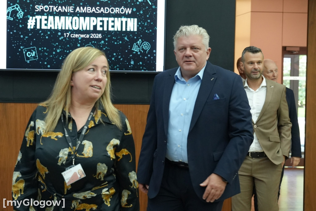 Ambasadorzy #TeamKompetentni spotkali się w KGHM