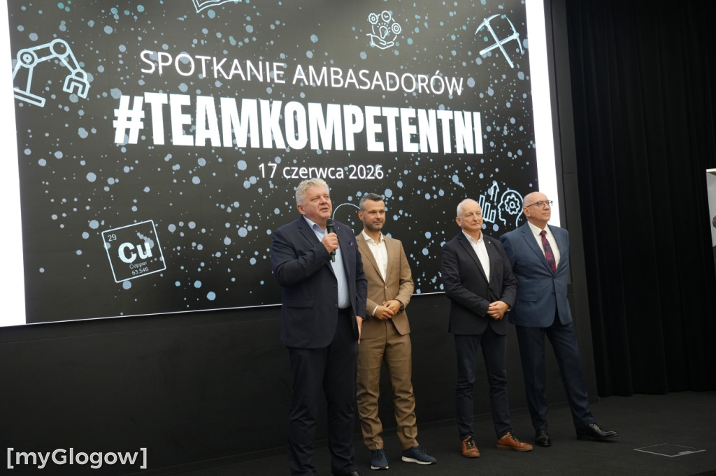 Ambasadorzy #TeamKompetentni spotkali się w KGHM