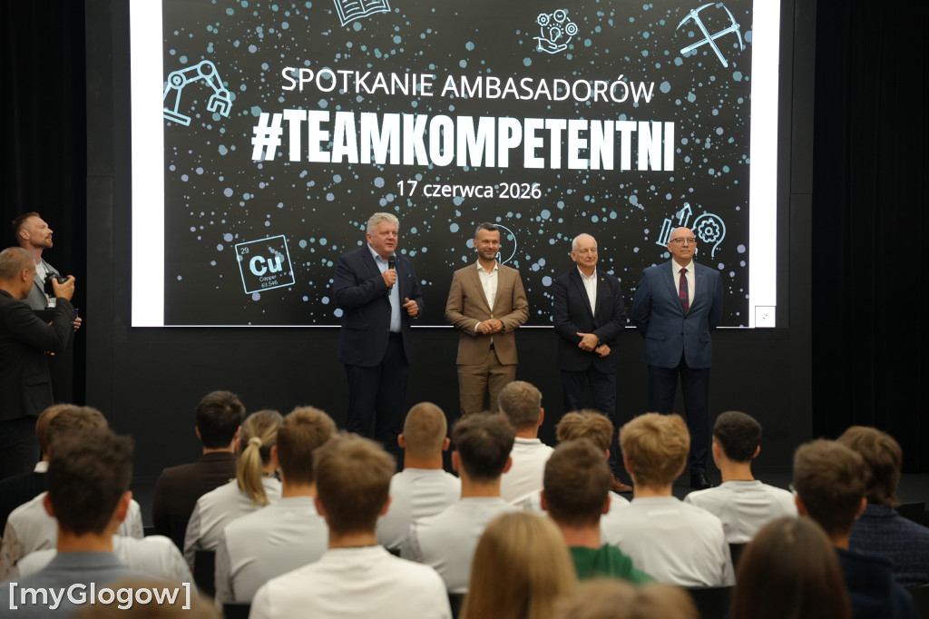 Ambasadorzy #TeamKompetentni spotkali się w KGHM