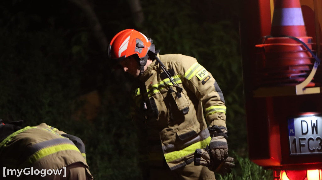 Pożar przy Transportowej