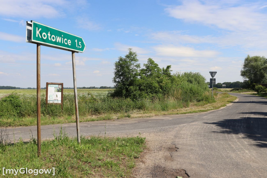 Remont drogi z Leszkowic do Kotowic