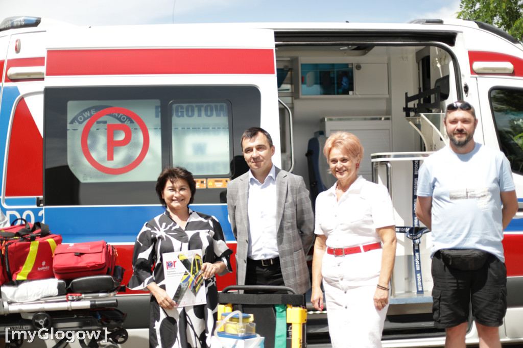 Nowy sprzęt dla ratowników medycznych w Głogowie