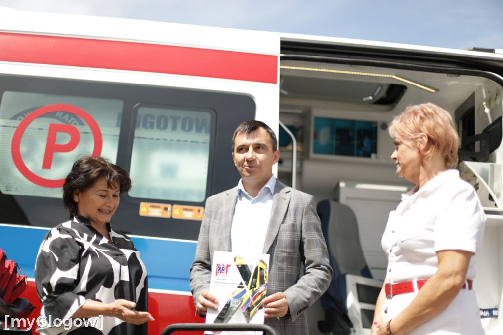 Nowy sprzęt dla ratowników medycznych w Głogowie