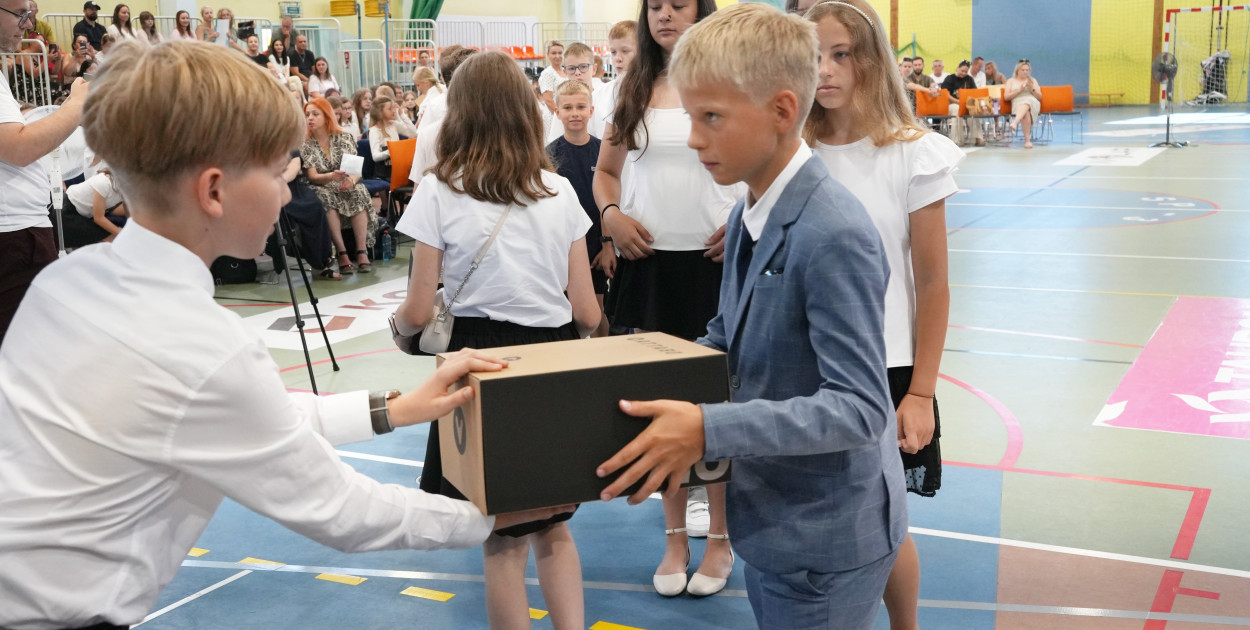 Kaski dla uczniów od miasta