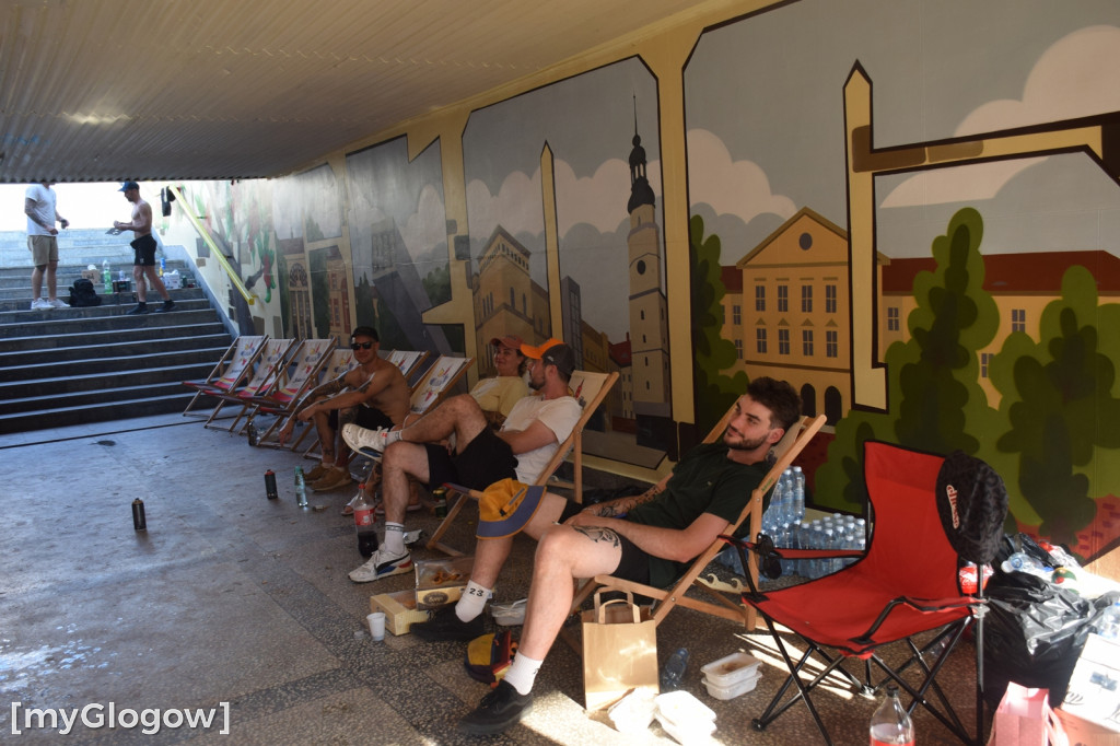 Graffiti Jam w przejściu podziemnym w Głogowie