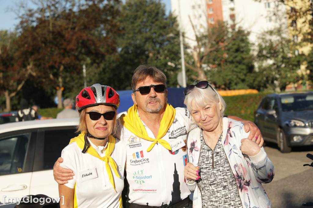 Pielgrzymi ruszyli rowerami do Częstochowy