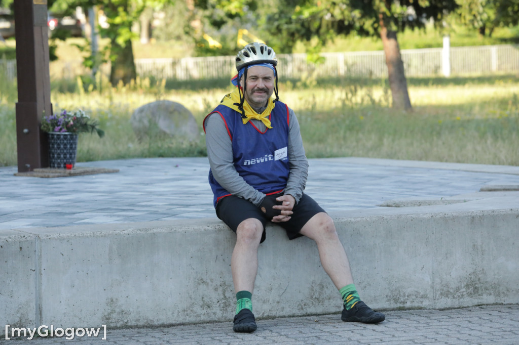 Pielgrzymi ruszyli rowerami do Częstochowy