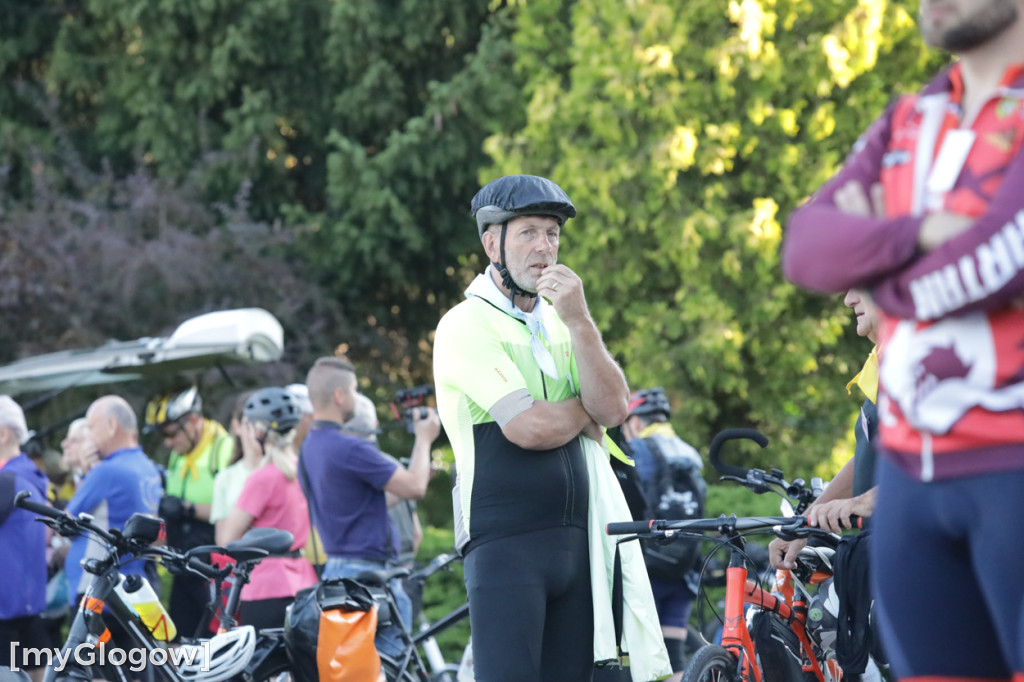 Pielgrzymi ruszyli rowerami do Częstochowy