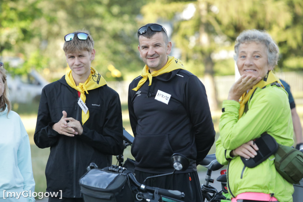 Pielgrzymi ruszyli rowerami do Częstochowy