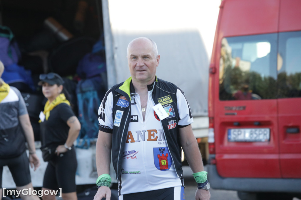 Pielgrzymi ruszyli rowerami do Częstochowy