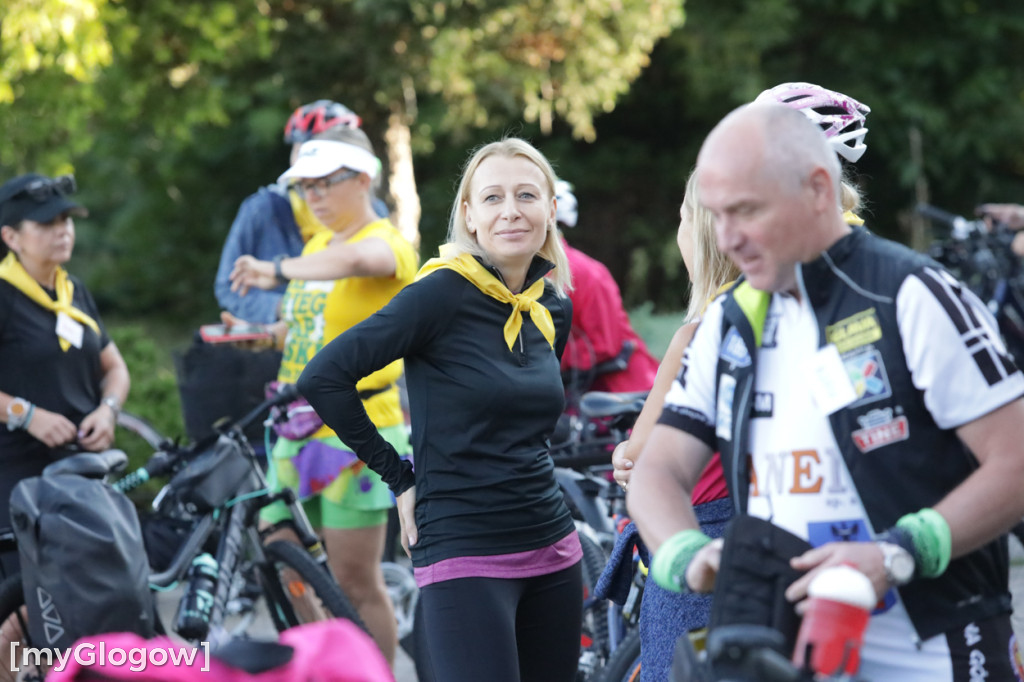 Pielgrzymi ruszyli rowerami do Częstochowy