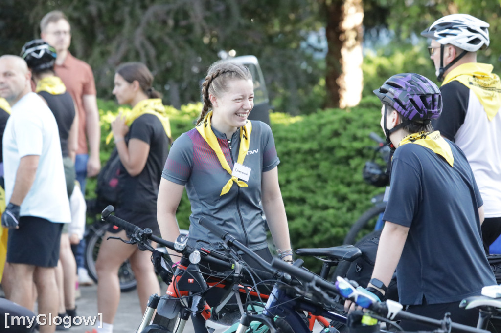 Pielgrzymi ruszyli rowerami do Częstochowy