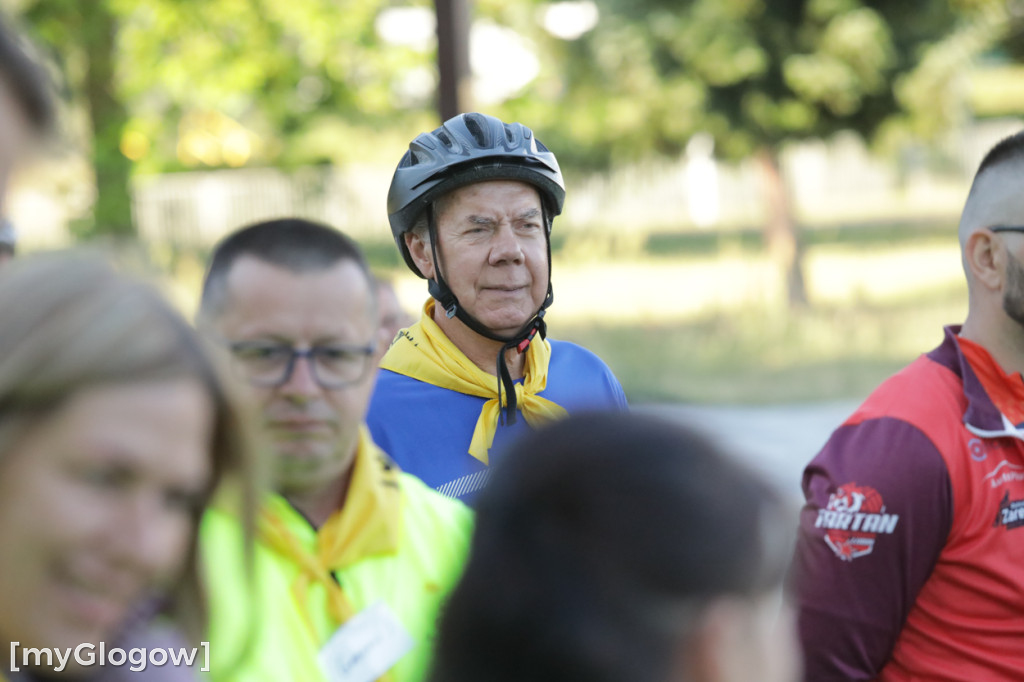 Pielgrzymi ruszyli rowerami do Częstochowy