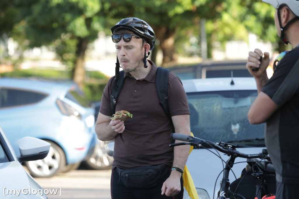 Pielgrzymi ruszyli rowerami do Częstochowy