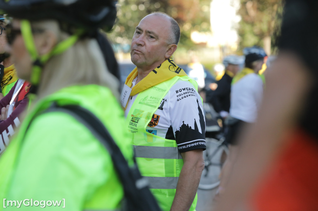 Pielgrzymi ruszyli rowerami do Częstochowy