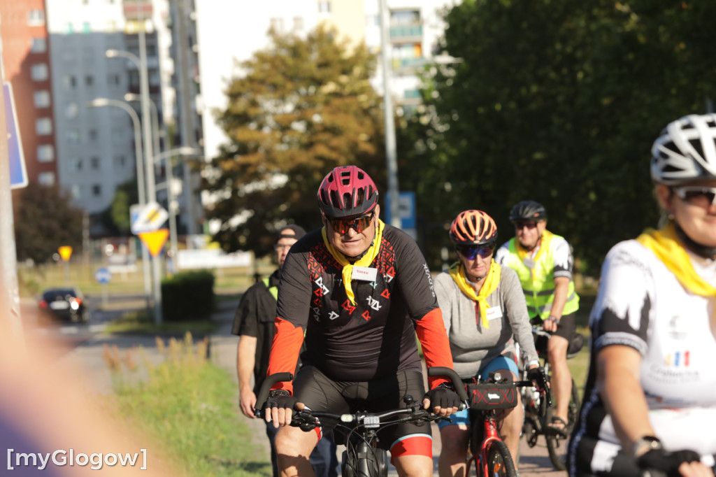 Pielgrzymi ruszyli rowerami do Częstochowy