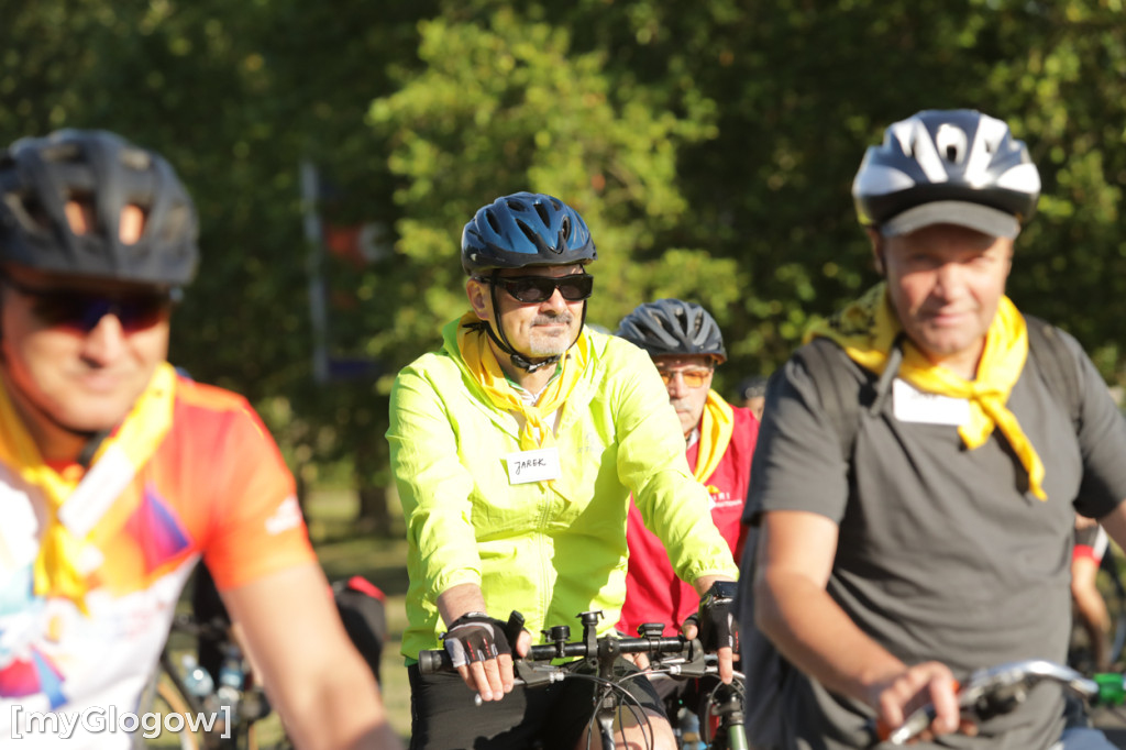 Pielgrzymi ruszyli rowerami do Częstochowy