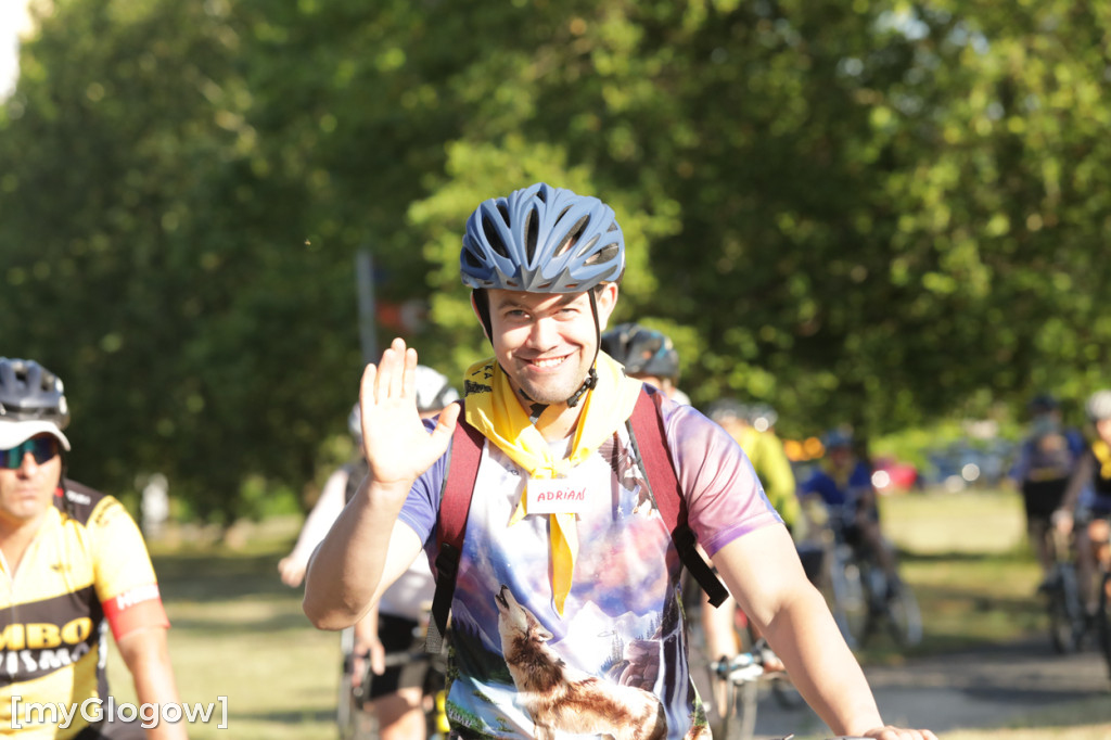 Pielgrzymi ruszyli rowerami do Częstochowy