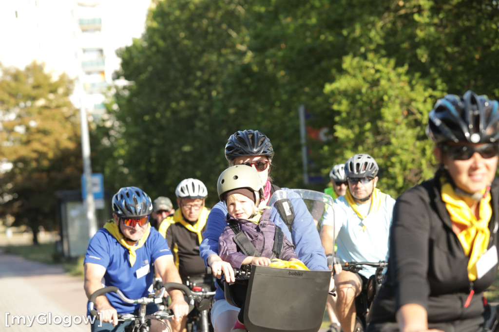 Pielgrzymi ruszyli rowerami do Częstochowy