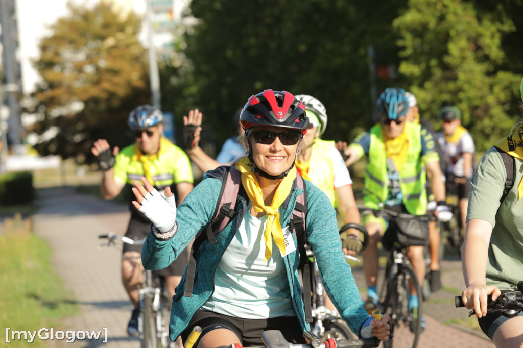 Pielgrzymi ruszyli rowerami do Częstochowy