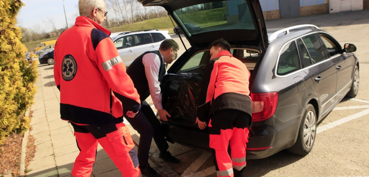 Pralko-suszarka dla głogowskich ratowników! Wystarczyła prośba i sprzęt już mają