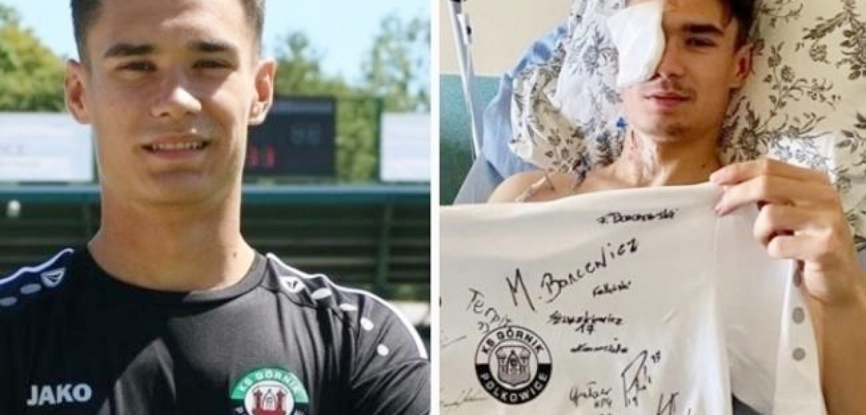 Jakub Kopaniecki walczy o życie. Jeszcze kilka tygodni temu kopał piłkę