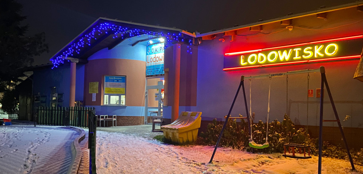 Już jest! Lodowisko O.K. PARK otwarte!