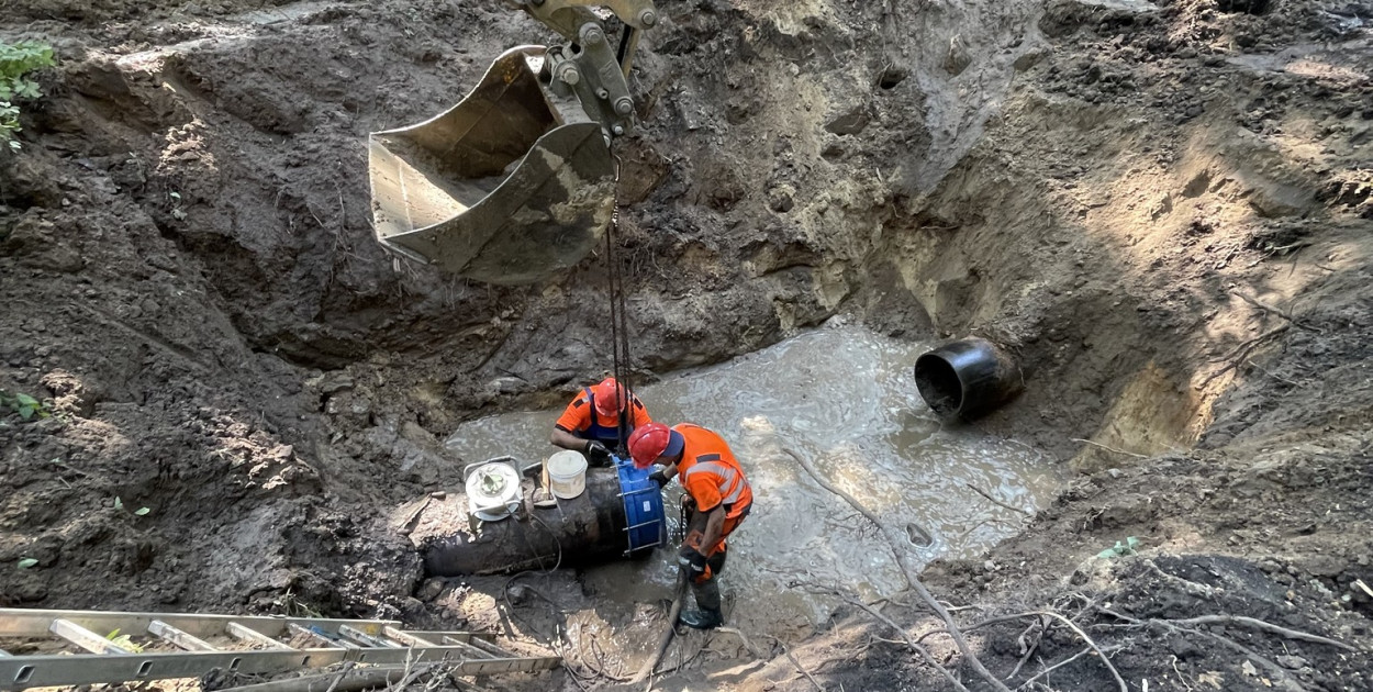 Awaria jednej z głównych magistrali wodnych w Głogowie