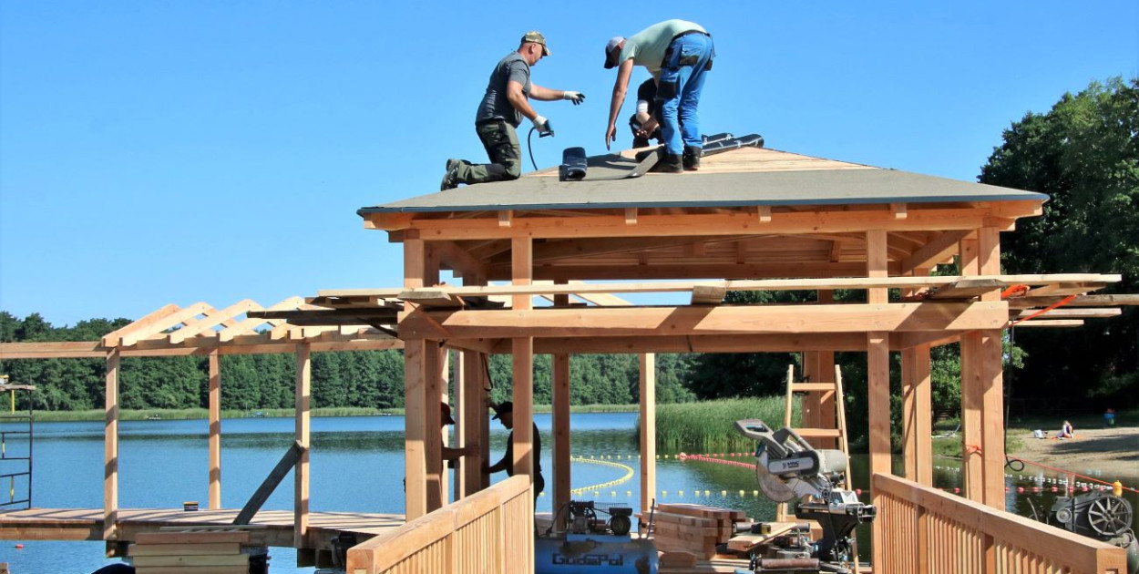 W Lginiu powstaje gigantyczny  pomost za 5 mln zł