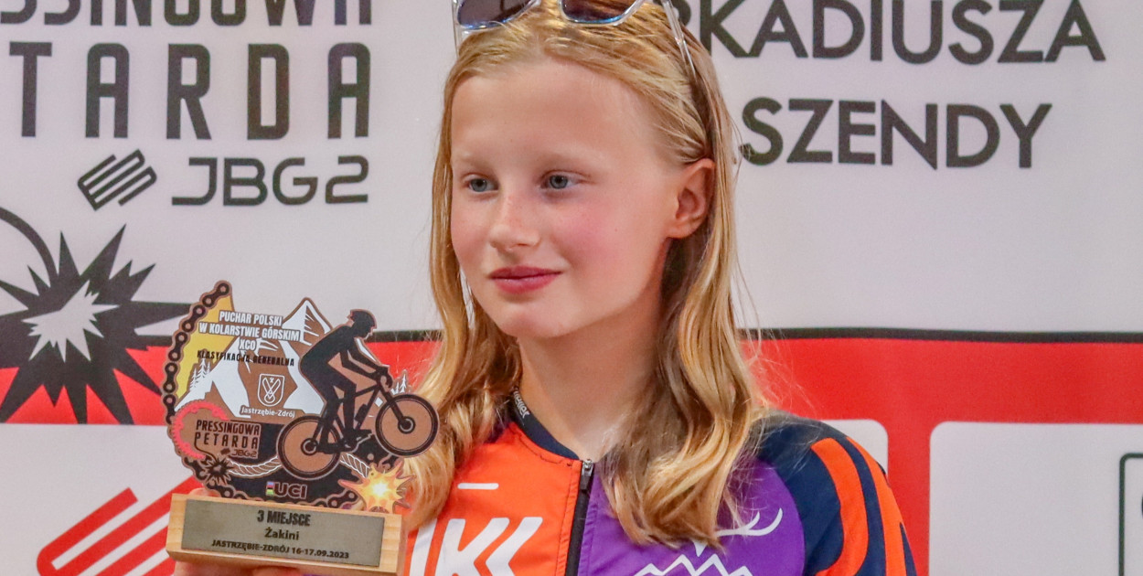 Liliana Kozdraś trzecią najlepszą zawodniczką w Polsce w kolarstwie górskim