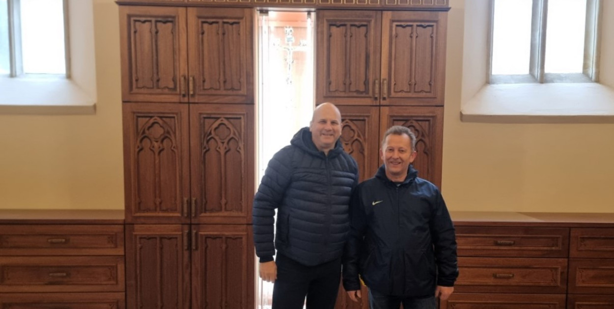 Meble z zakrystii kolegiaty gotowe! 