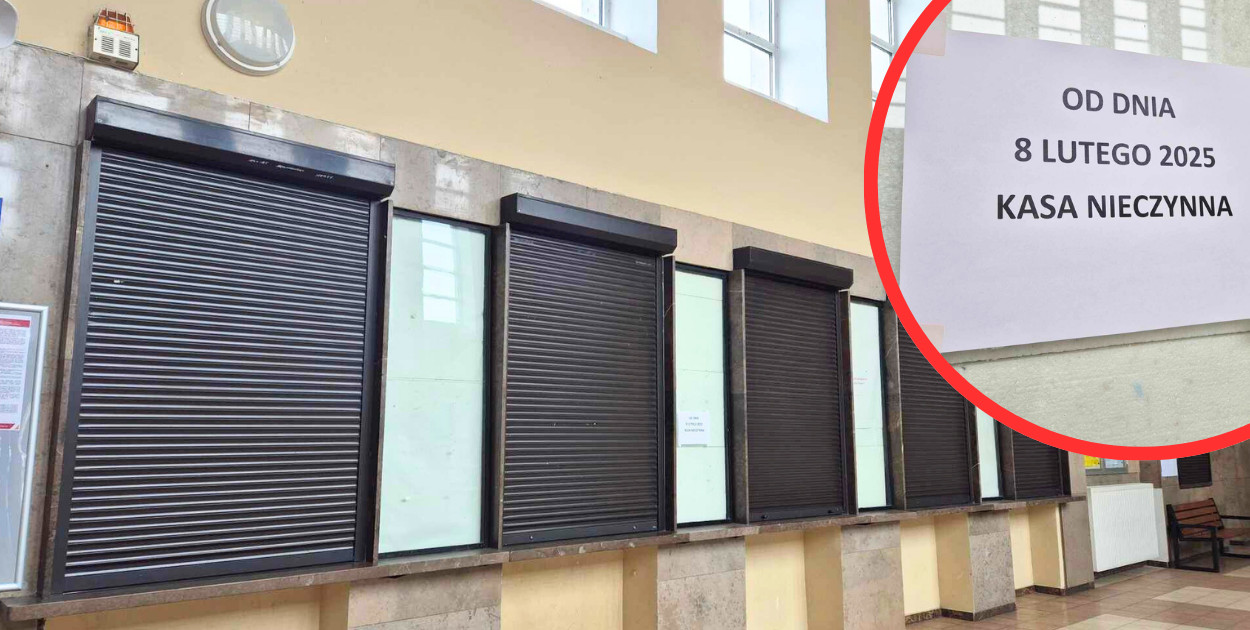 Kasa na dworcu PKP w Głogowie zamknięta. Gdzie kupić bilet?