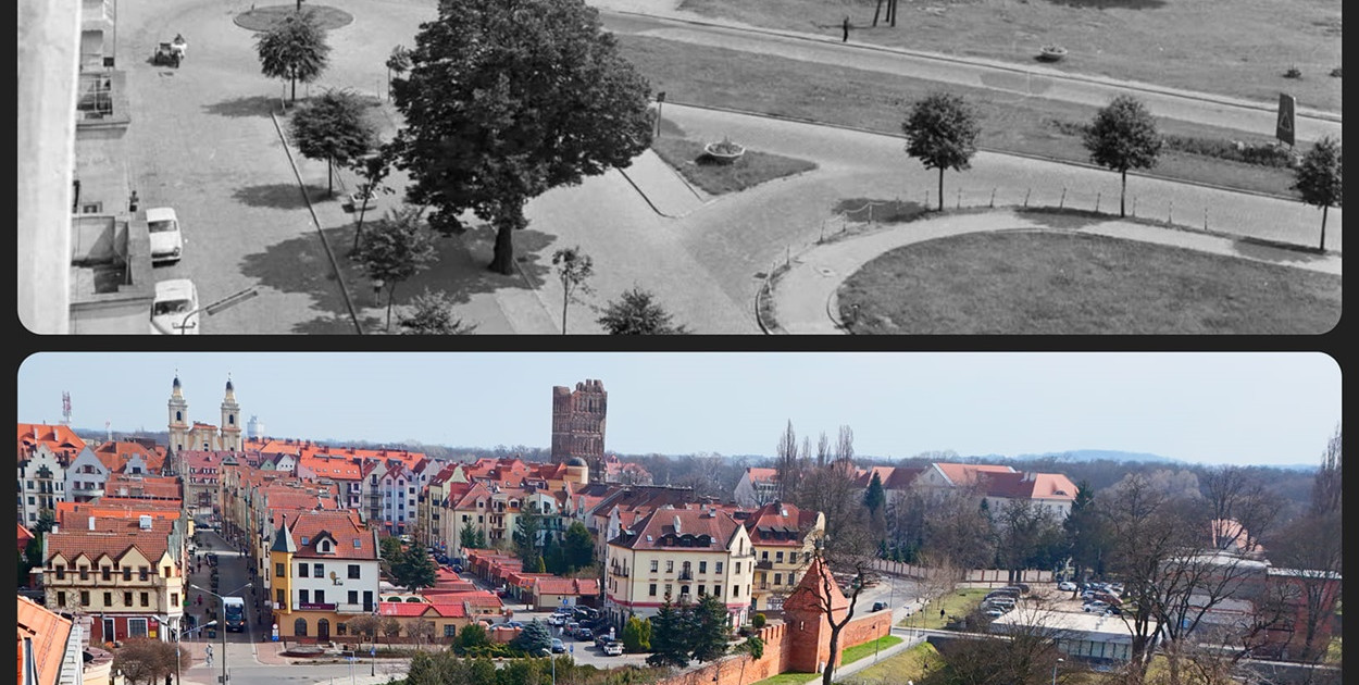 50 lat później... zobaczcie piękne zdjęcia Głogowa z lotu ptaka [FOTO]