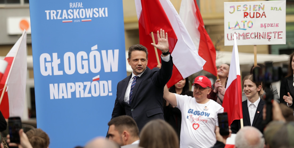 Trzaskowski w Głogowie: Jesteśmy nastawieni na dialog i rozmowę
