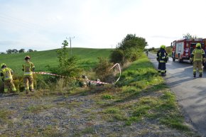 Wypadek między Szczyglicami a Turowem pod Głogowem-4652