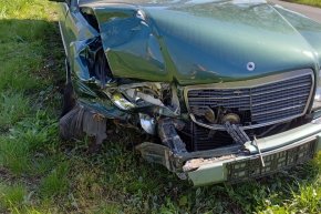 Zderzenie trzech aut w Krzepowie-5345