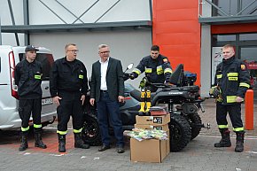 Strażacy OSP Przedmoście dostali wsparcie od fundacji-7259