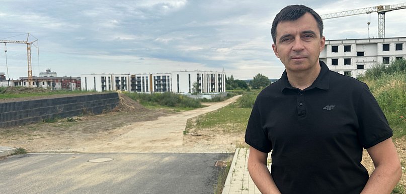 Nowy Piastów w Głogowie to plac budowy. Buduje miasto, budują deweloperzy