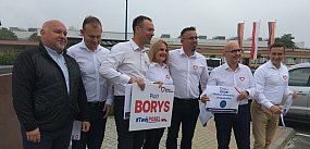 Ochrona huty zakończyła konferencję KO